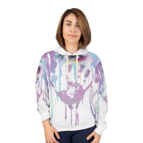 Hand Eye Unisex Pullover Hoodie - Image 3