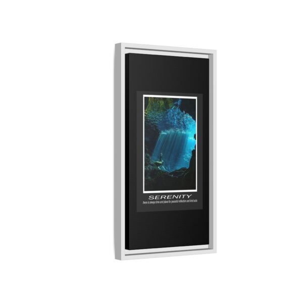 Framed Serenity Canvas Print - Inspiring Wall Art for Peaceful Reflection - Image 46