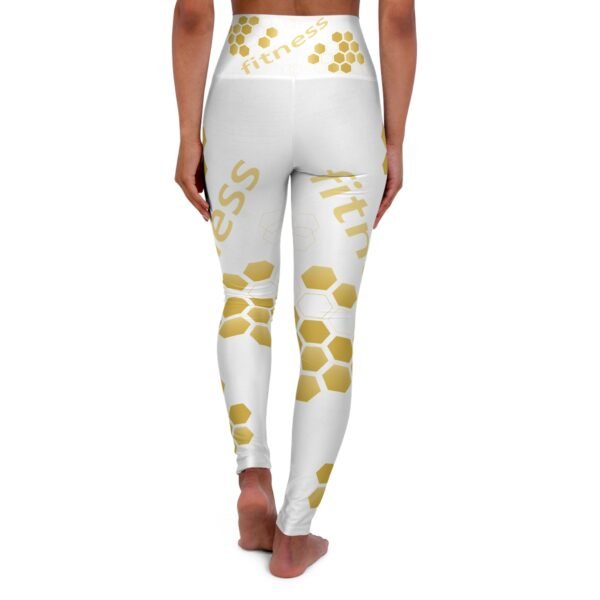 Gold Fitness HC High Waisted Yoga Leggings - Image 2