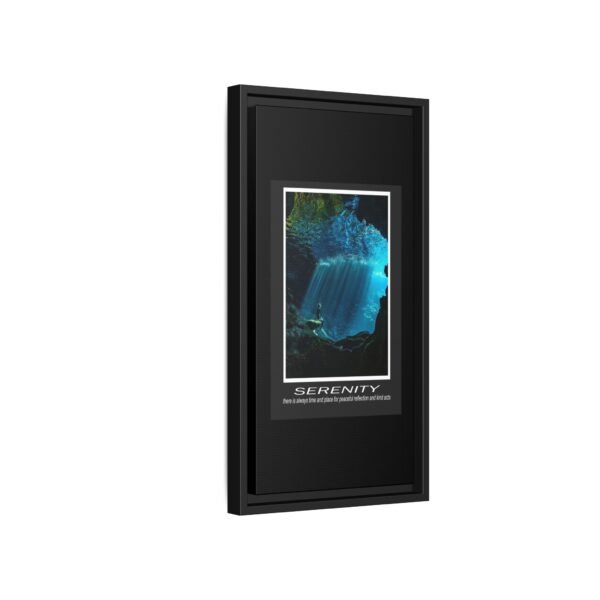 Framed Serenity Canvas Print - Inspiring Wall Art for Peaceful Reflection - Image 38
