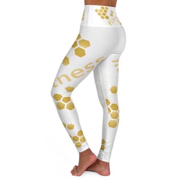 Gold Fitness HC High Waisted Yoga Leggings - Image 3