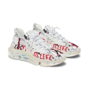 Red Fitness Women's Mesh Sneakers