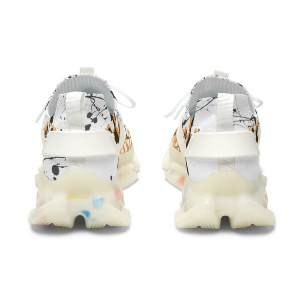 Yellow Women's Mesh Sneakers - Image 3