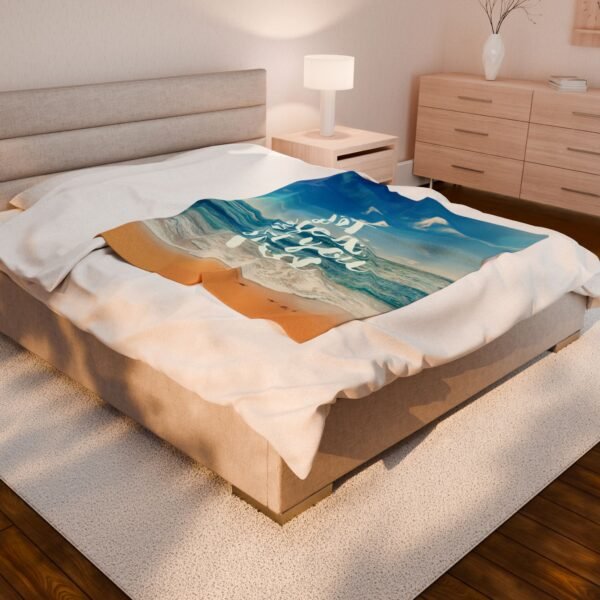 Lets Sea Velveteen Plush Blanket - Image 8