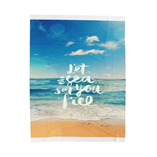 Lets Sea Velveteen Plush Blanket - Image 9