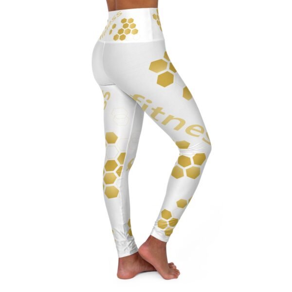 Gold Fitness HC High Waisted Yoga Leggings - Image 4