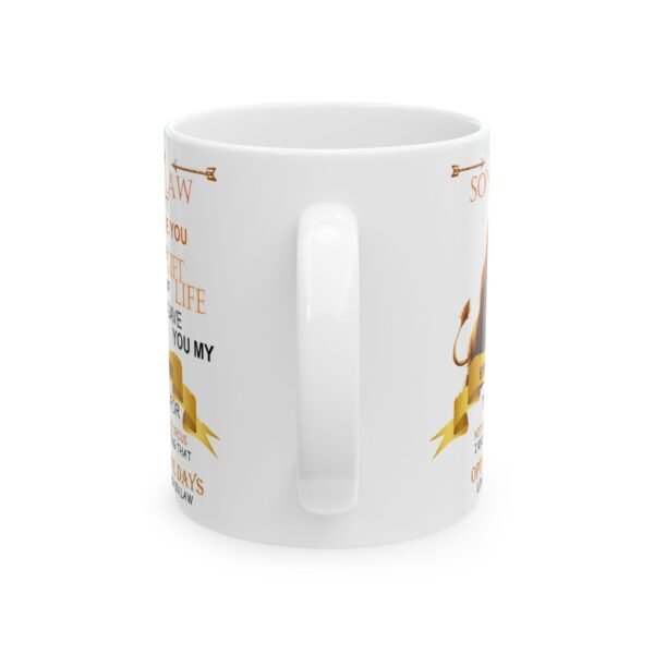 Inspirational Ceramic Mug for Son-in-Law - 11oz & 15oz - Image 3