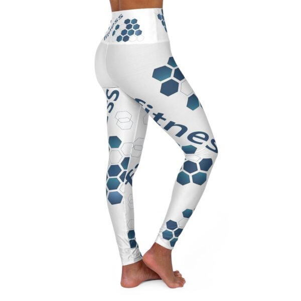 Blue Fitness HC High Waisted Yoga Leggings - Image 4