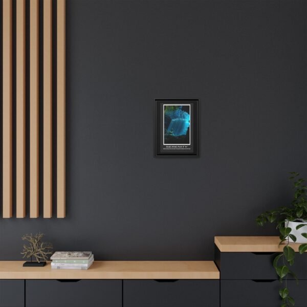 Framed Serenity Canvas Print - Inspiring Wall Art for Peaceful Reflection - Image 8