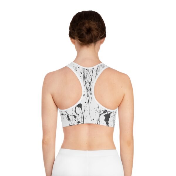 Blue of Sports Bra (AOP) - Image 4