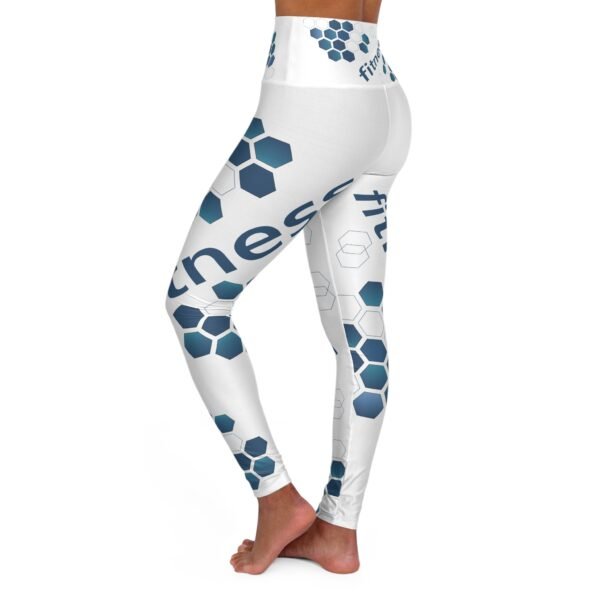Blue Fitness HC High Waisted Yoga Leggings - Image 3