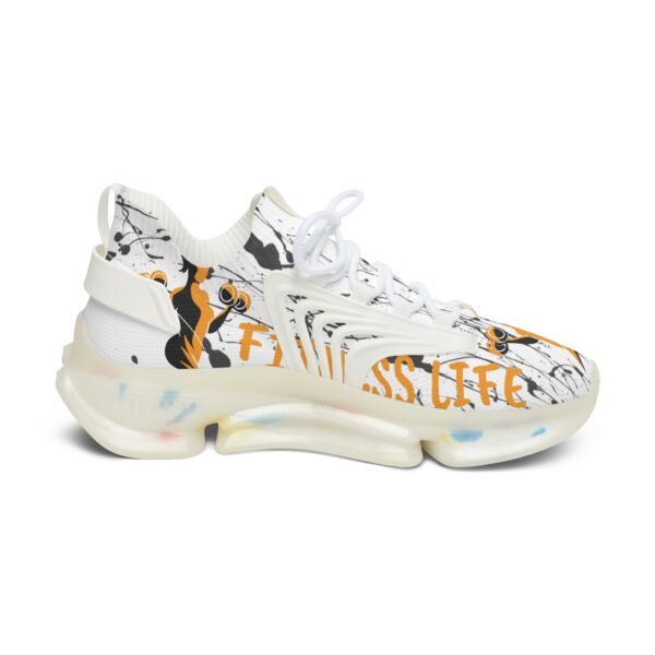 Yellow Women's Mesh Sneakers - Image 4