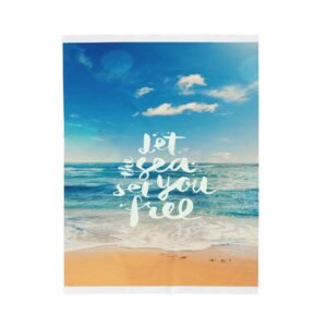 Lets Sea Velveteen Plush Blanket