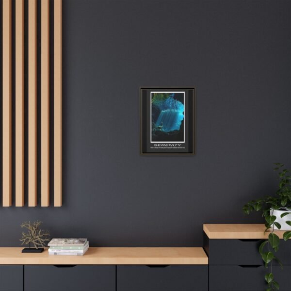 Framed Serenity Canvas Print - Inspiring Wall Art for Peaceful Reflection - Image 32