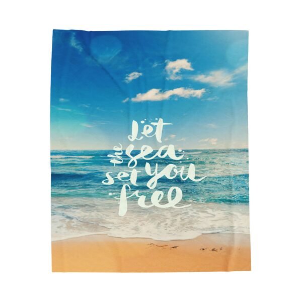 Lets Sea Velveteen Plush Blanket - Image 5