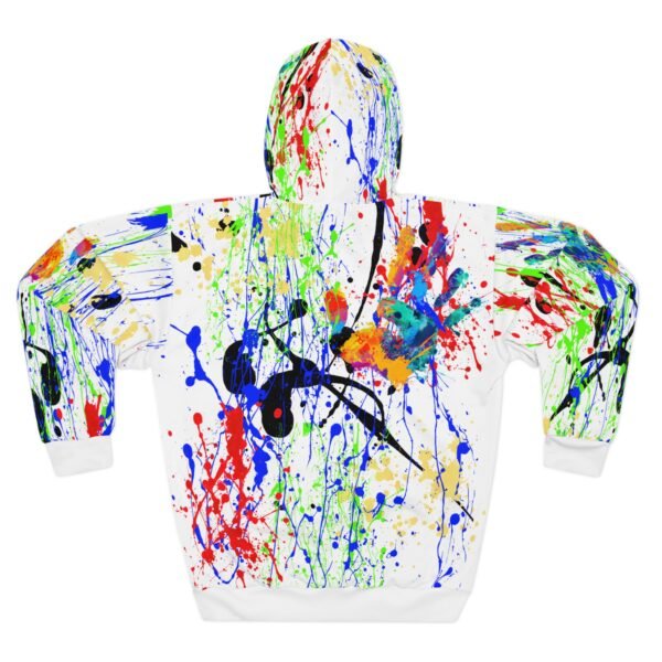 Splatter Unisex Pullover Hoodie - Image 2